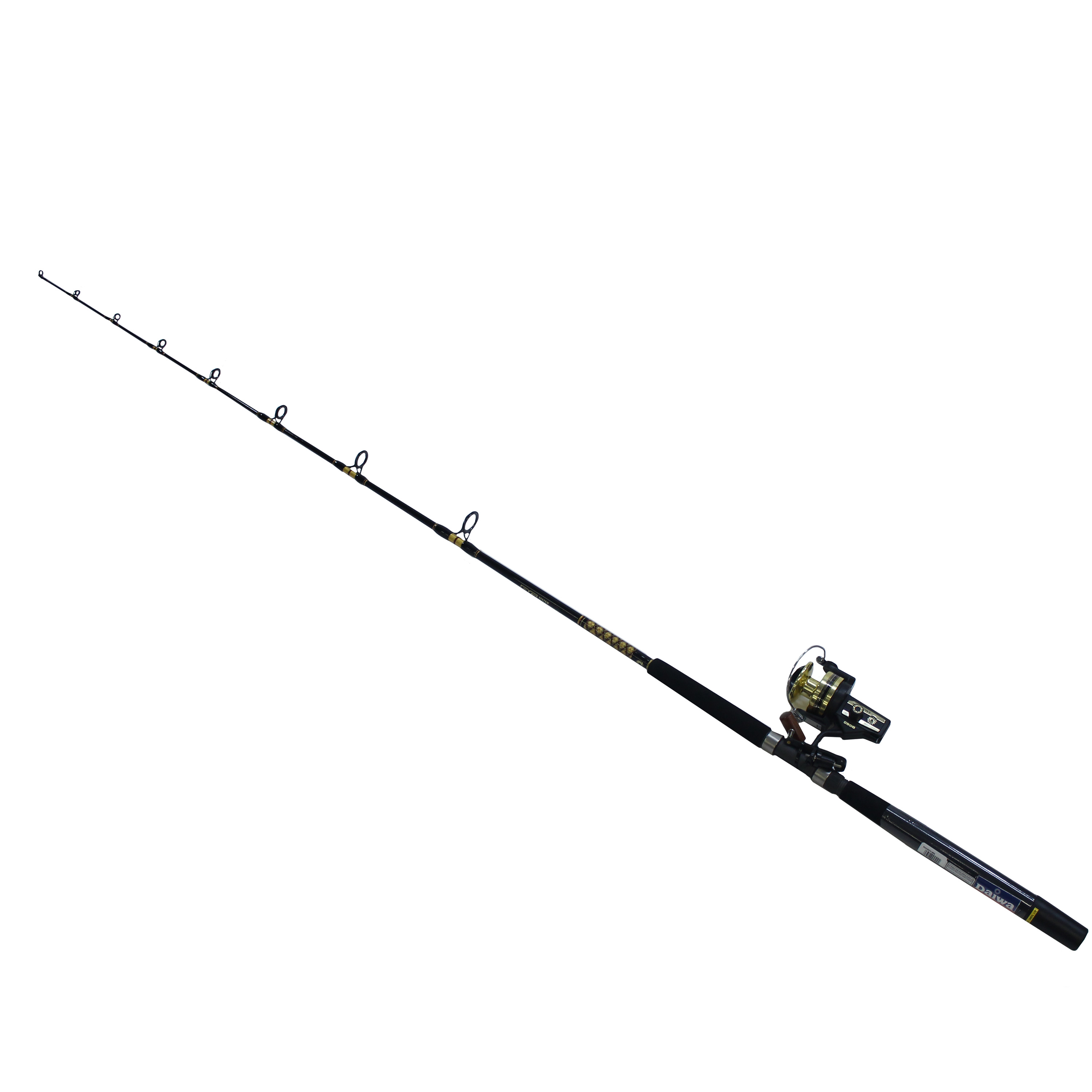 daiwa bg60 spinning reel BG MQ 18000 coupled with a secure screw Vintage Daiwa Black Gold BG60