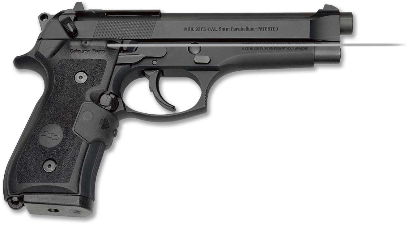 【実物】ベレッタ92F用　CTC レーザーグリップCRIMSON TRACE LG-402M MIL-SPEC Lasergrips® for Beretta 92/96/M9 | CrimsonTrace