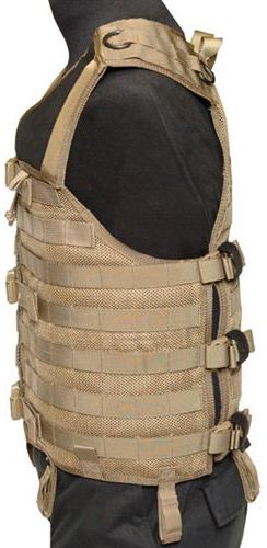 米軍放出 Eagle TAC V1 Molle AIR CREW VEST古着 ≪Eagle≫ TAC V1-N ベスト / ブラック (USED)
