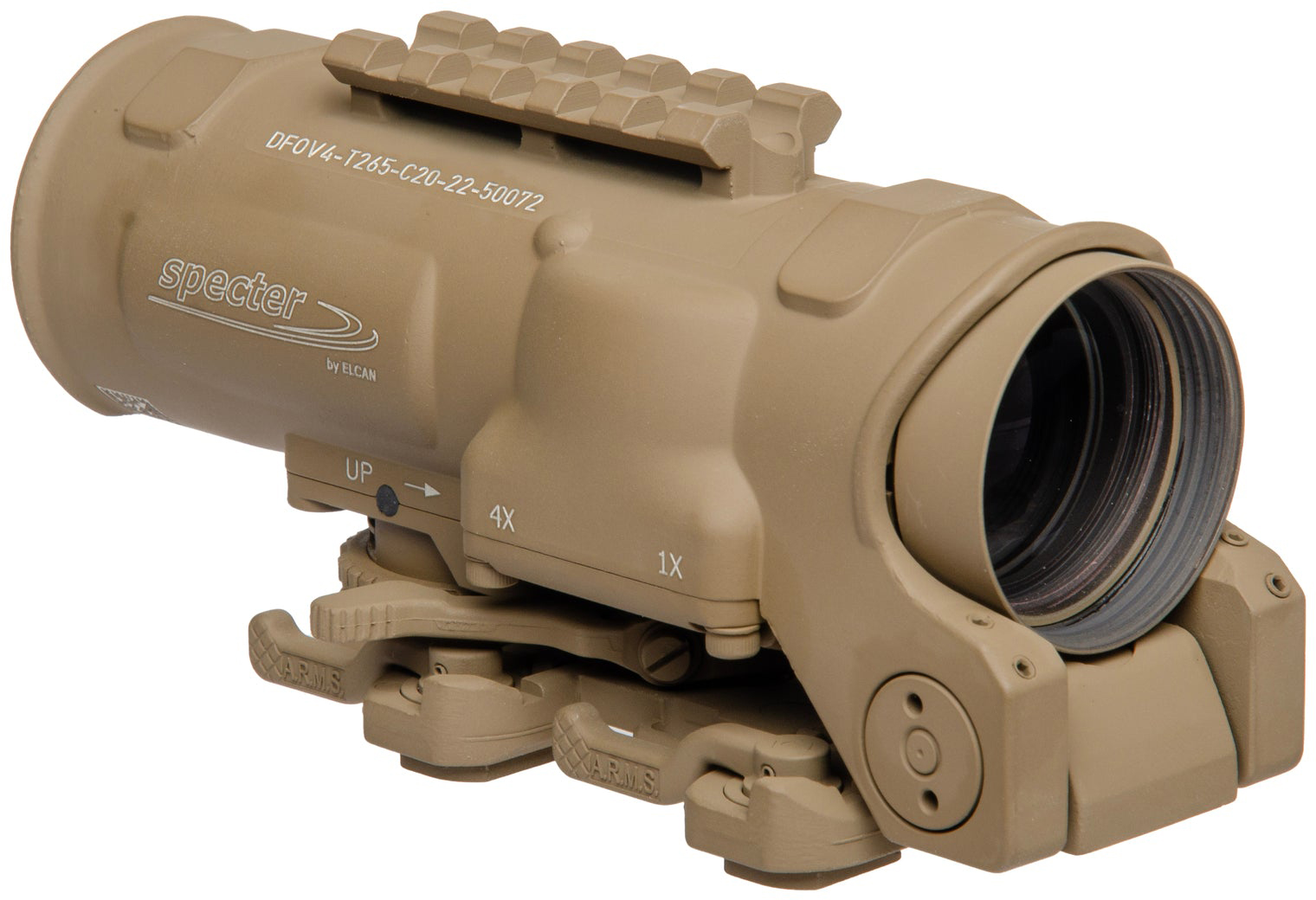 Elcan Specter DR 1-4x24mm 3MOA XOPTEK 30mm Tube Rifle Scope | Up