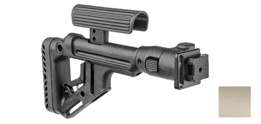 FAB Defense Tactical Folding Buttstock w/ Cheek Riser for AKS-7U