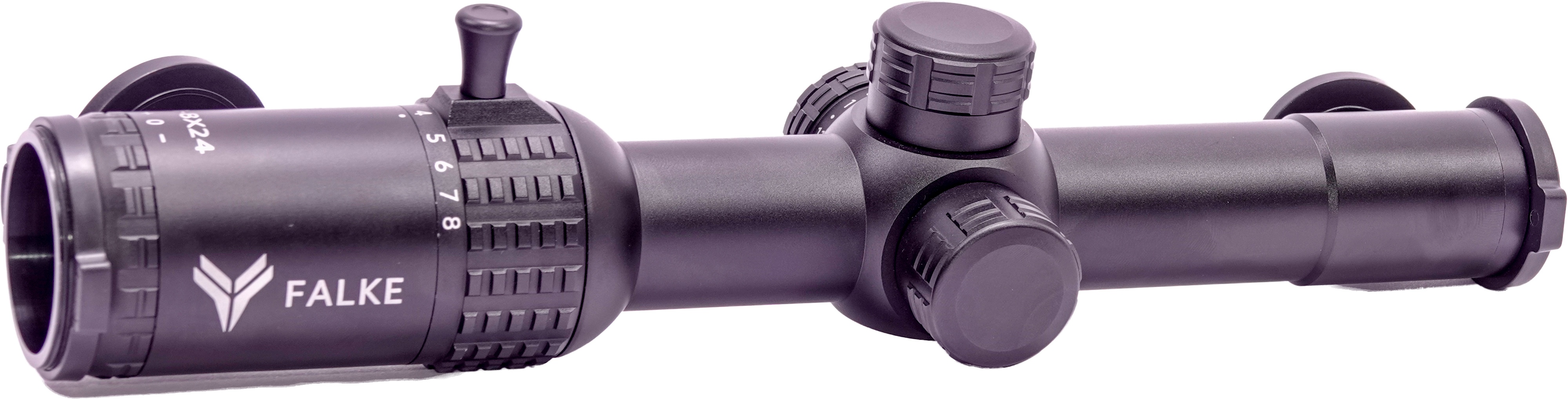 Falke TAC 1-8x24 LPVO Rifle Scope, 30mm Tube, Second Focal Plane Review ...