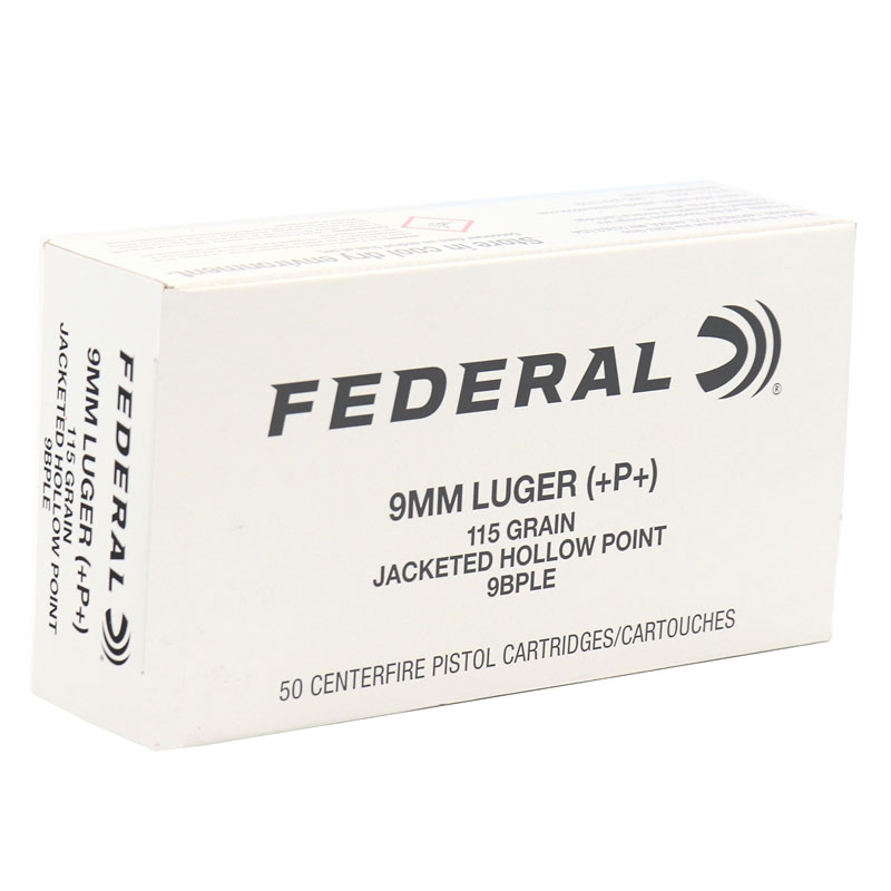 Federal Classic 9mm+P+ 115 Grain JHP Ammunition FEDE9BPLE Review Federal Classic 9mm+P+ 115 Grain JHP Ammunition FEDE9BPLE Review