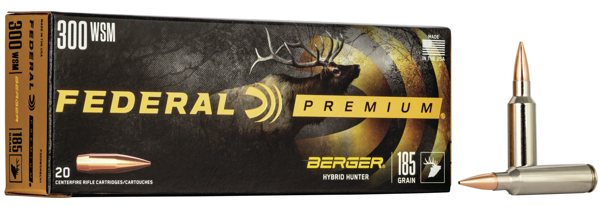 Federal Premium BERGER HYBRID HUNTER .300 Winchester Short Magnum 185 Grain Ammunition Review