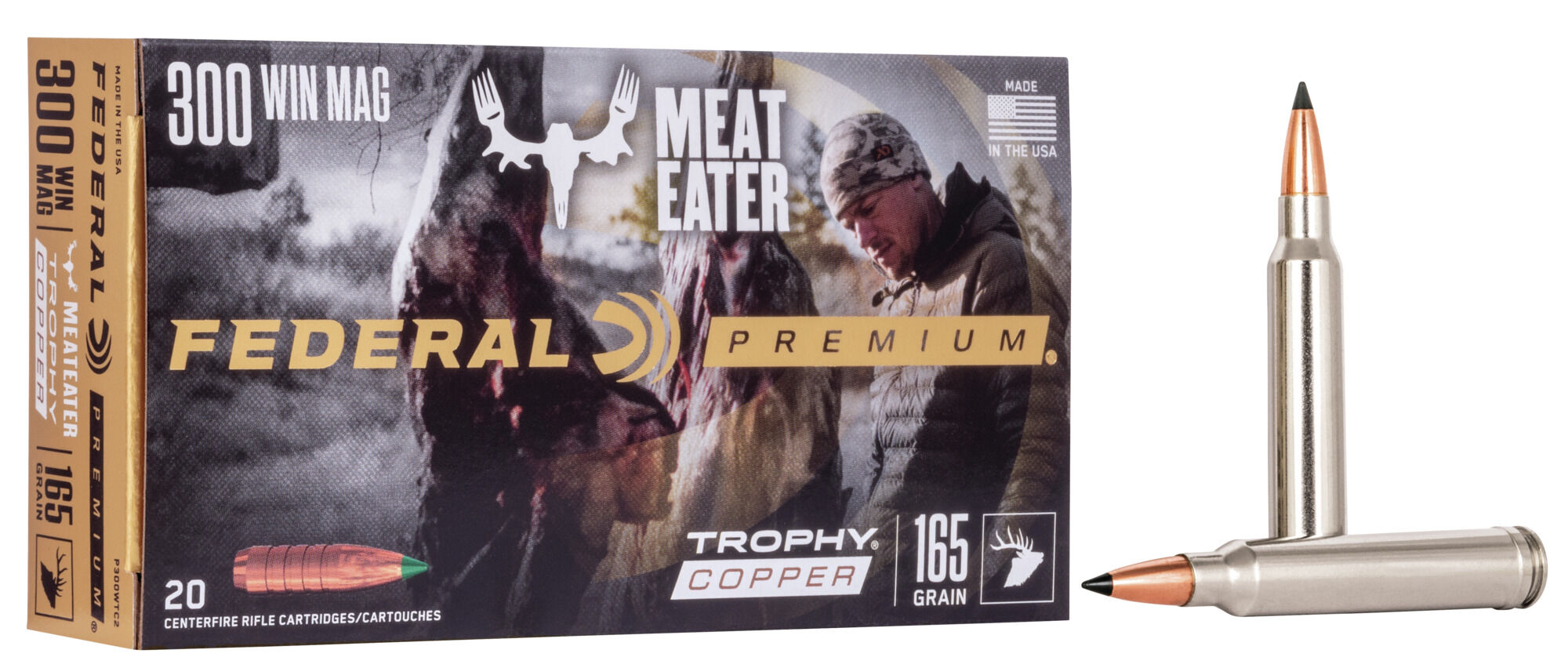 Federal Premium VITAL-SHOK .300 Winchester Magnum 165 Grain Trophy Copper Rifle Ammunition Review