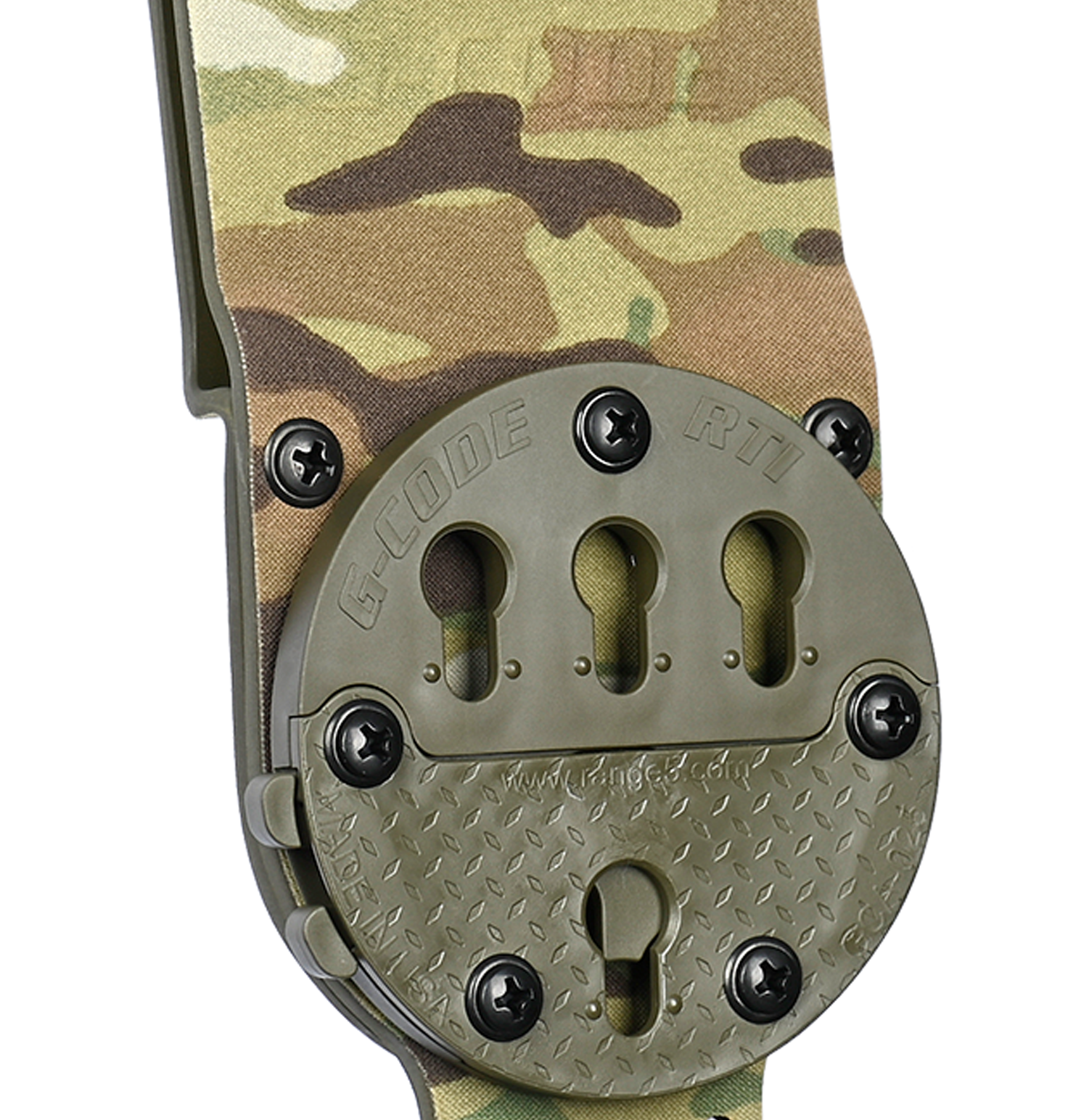 G-Code GCA200 STATIC GRIP RTI Optimal Drop Cobra Buckle Pistol