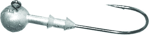 Jighead Gamakatsu 500412-3/16 – Testa Piombo 3/16 Oz, Gancio 2/0, 5 Pezzi, Giappone
