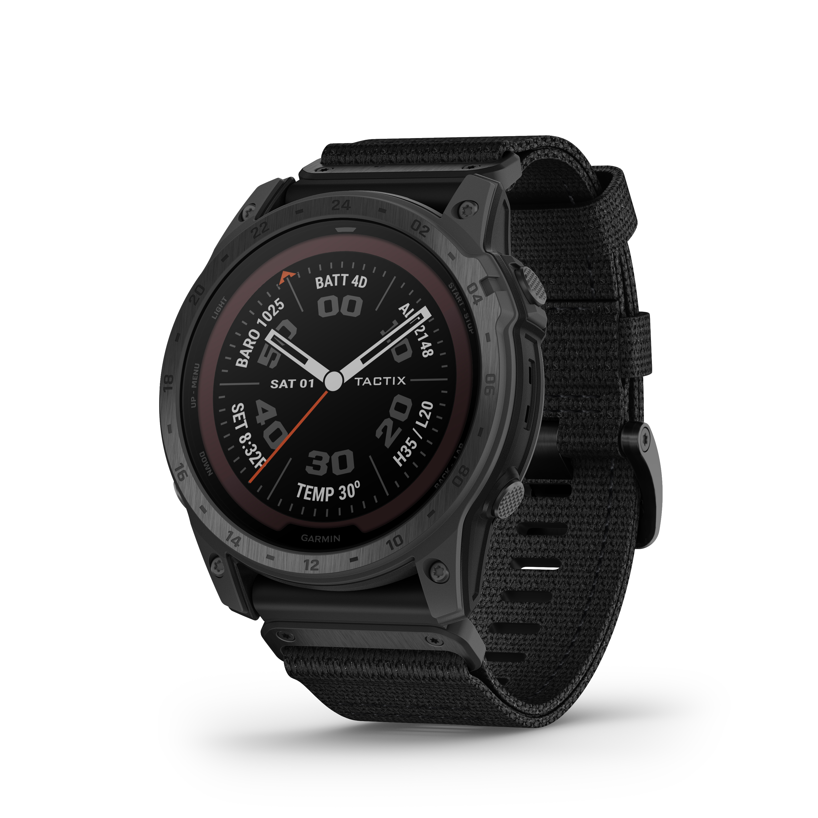 Garmin Tactix Pro Edition Solar-Powered Tactical GPS Watches w