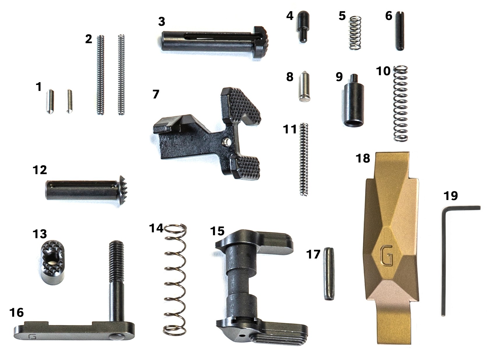 Garrett GTP38 Turbo Pedestal Installation Hardware Kit (Without