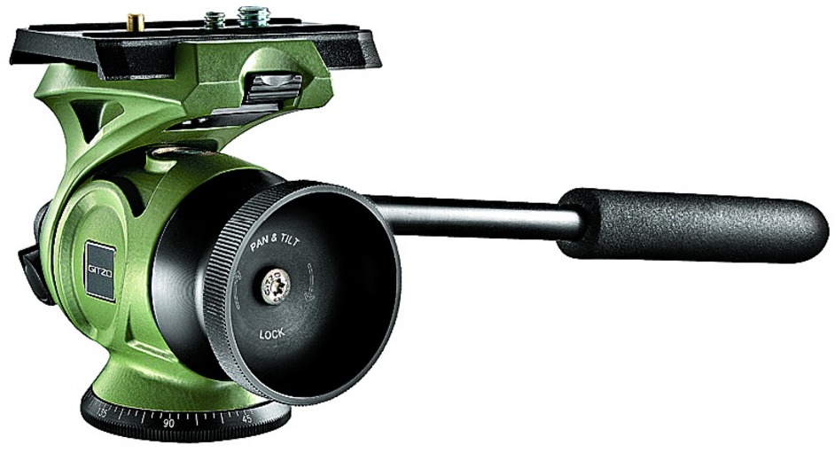 Gitzo Safari Series 2 Two Way Fluid Tripod Head w/ Quick Release