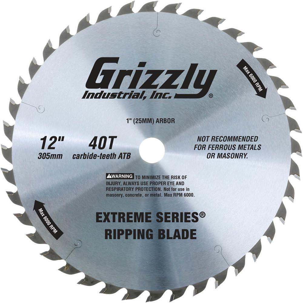 Grizzly Industrial 125 Ripping Blade Review Grizzly Industrial 125 Ripping Blade Review