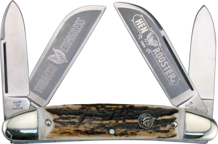 tobacco congress Hen & Rooster Tobacco Congress Folding Knife |