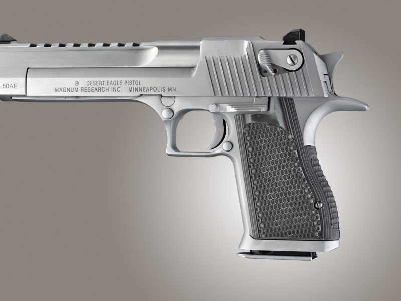 Hogue G-10 Grips for Desert Eagle, Piranha pattern