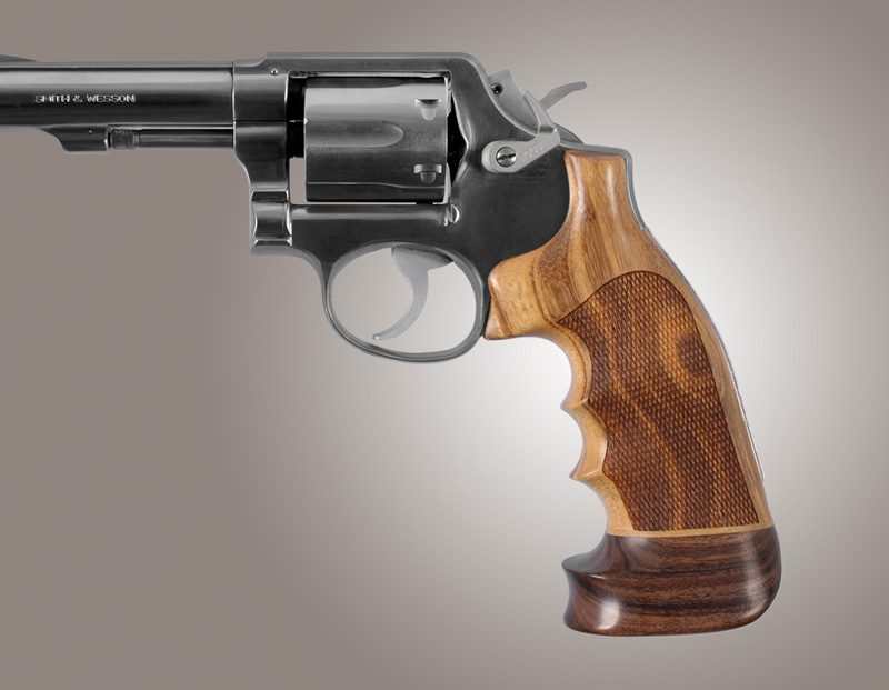Hogue S&W K/L Frame Sq. Butt Grip Checkered 10225 Review