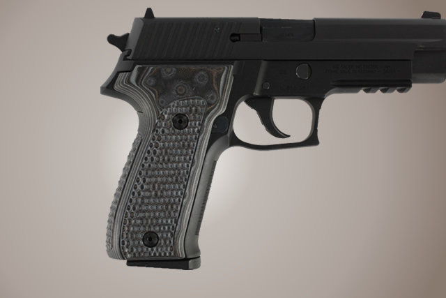 KSC SIG P226 Hogeu G10グリップ Amazon.com : Hogue 23127 Sig P226 Grips, Da/SA All Pirahna