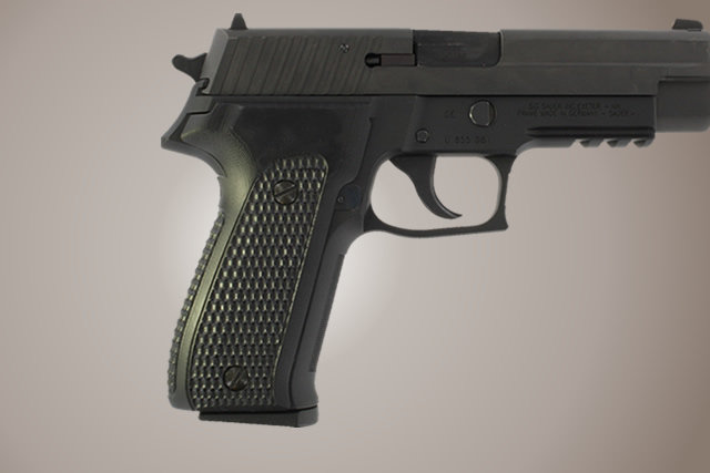 KSC SIG P226 Hogeu G10グリップ Amazon.com : Hogue 26139 SIG Sauer P226 DA/SA Solid Black