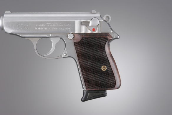 Hogue Walther PPK Pistol Grip Rosewood Checkered 02911 | 20% Off