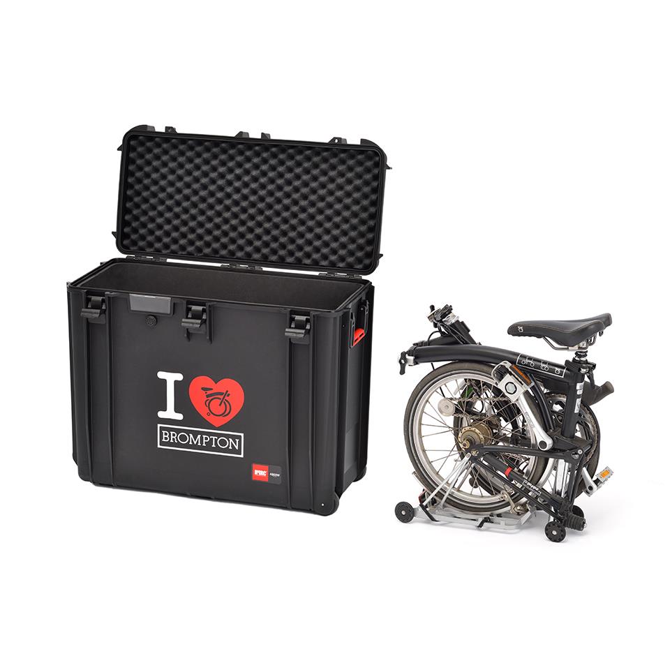 HPRC Wheeled Brompton Folding Bike Case with Foam |