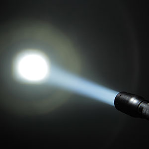 long flashlight beam range