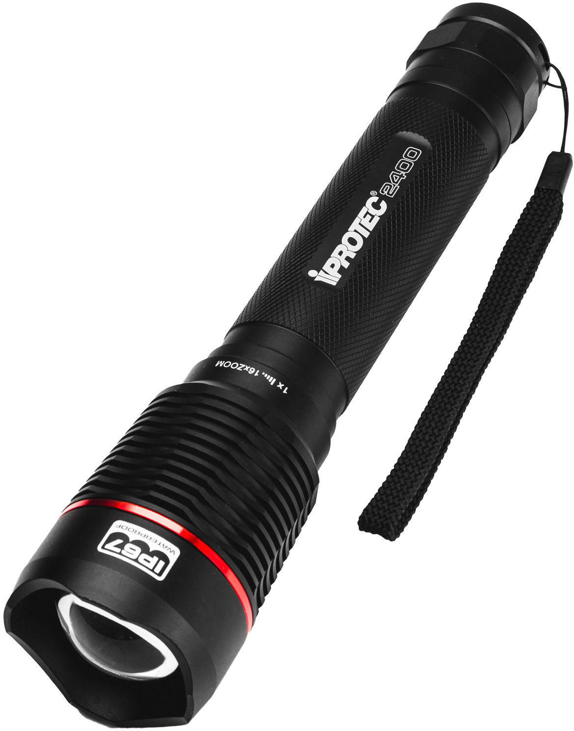 baton flashlight nebo iprotect NB6810 INSPECTOR RC Penlight rechargeable LED (monochrome) 165 mm Black this rechargeable pocket flashlight ensures you always have a reliable light source at your fingertips Tactical Flashlights & Self Defense