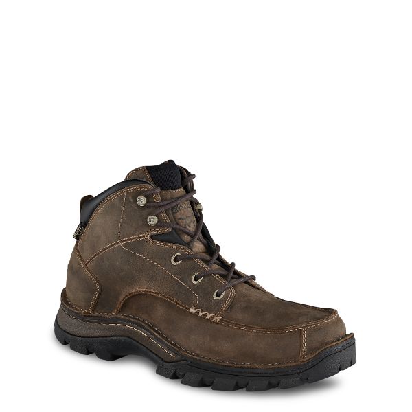 Red Wing Irish Setter Boots Mens Size 10D Brown Leather Waterproof 3866 Hiking Red Wing Irish Setter Boots Mens Size 10D Brown Leather  main image 2