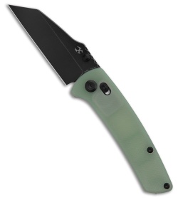 Kansept Knives Main Street Crossbar Lock Knife Jade G-10 3.4 Black