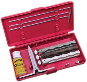 Lansky 3-Stone Arkansas Knife Sharpening Kit Review Lansky 3-Stone Arkansas Knife Sharpening Kit Review