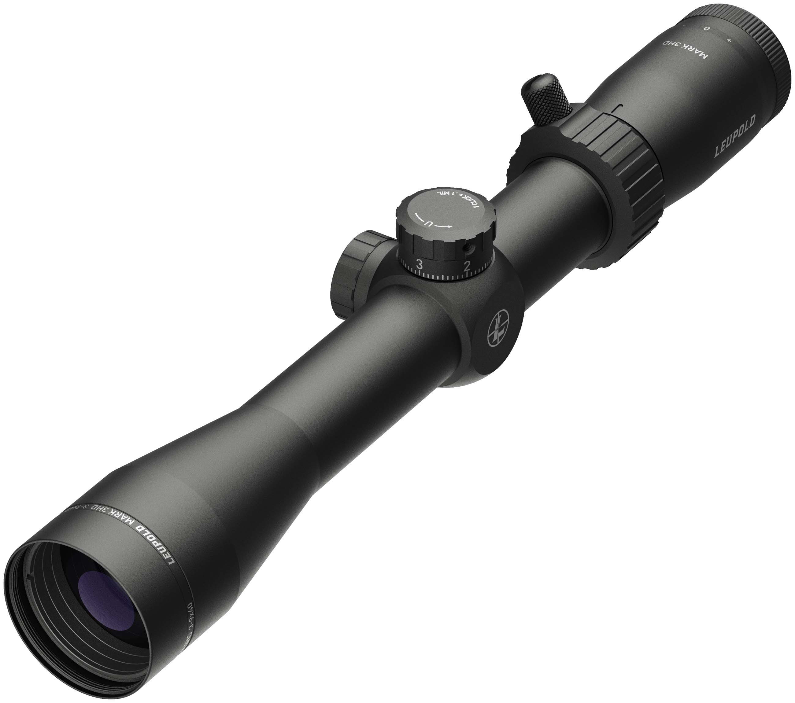 Leupold Mark 3HD 3-9x40mm Rifle Scope, 30 mm Tube, Second Focal 