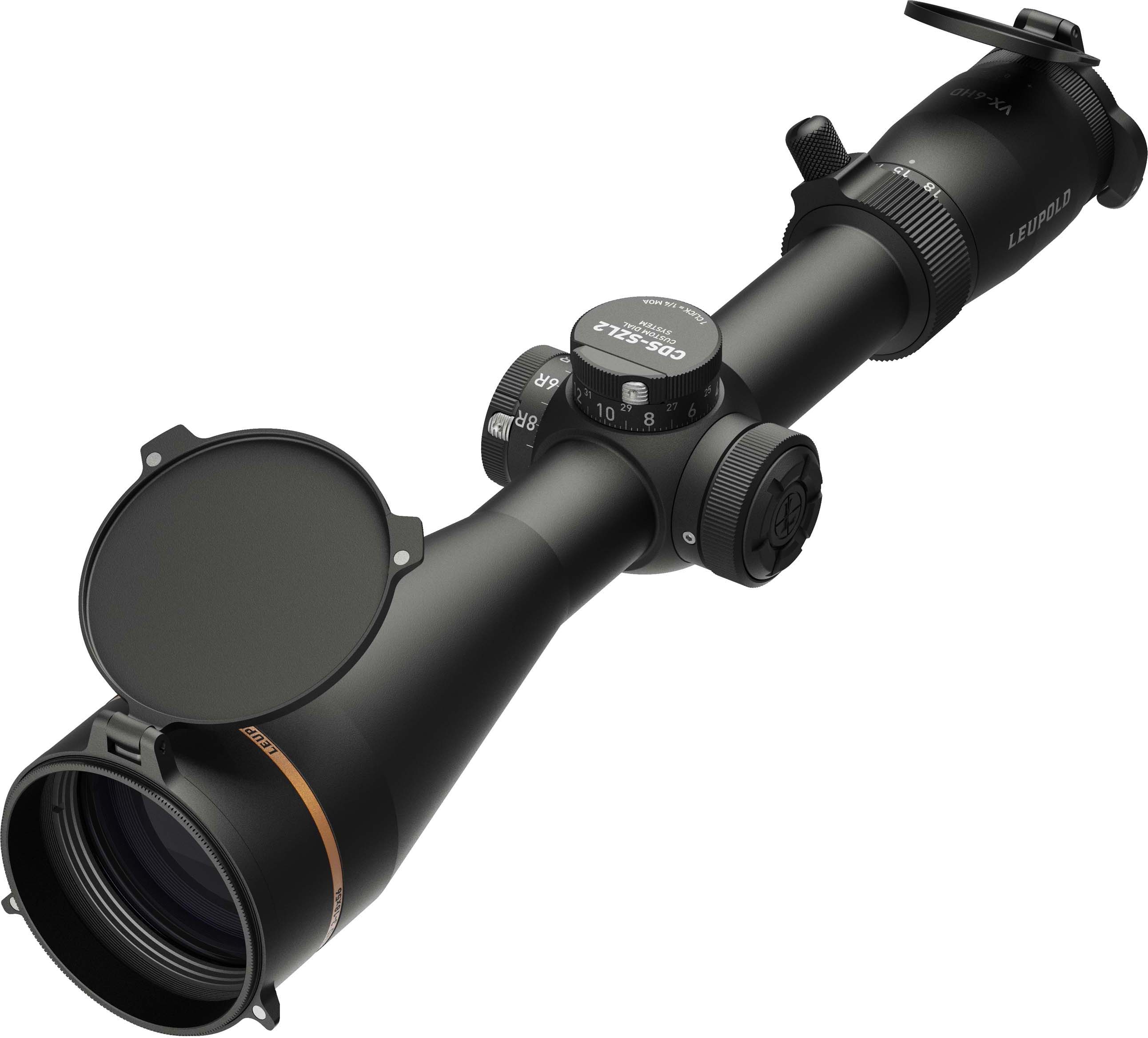 LEUPOLD ブラック スコープ Leupold VX-6HD Gen 2 3-18x56 30mm Tube CDS-SZL2 Rifle Scope