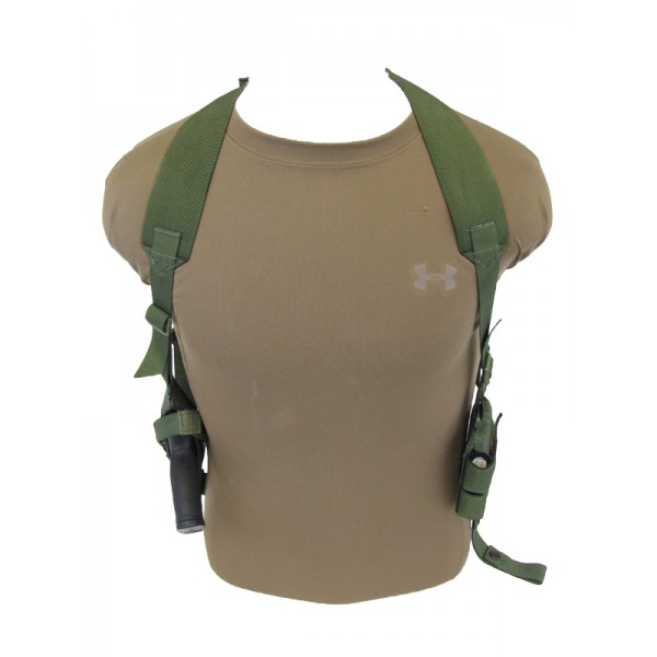 LBT Vertical Shoulder Holster, Right Hand, Olive Drab |