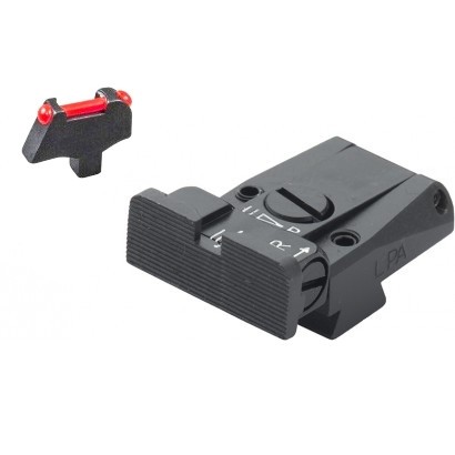 LPA Fiber optic sight set slug riflle