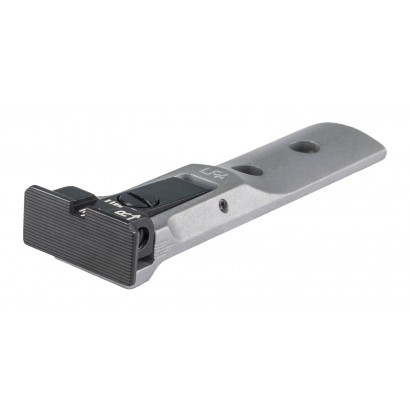 Fusion Firearms LPA Rear Target Sight For 1911 Handguns - Black Serrated Adjustable