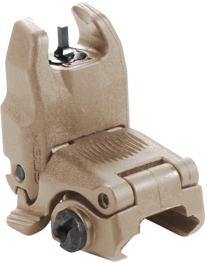 thumbnail image 2 of Magpul MBUS 3 Flip-Up Backup Iron Sights - Polymer, Tool-Less Adjustment, AR-Height 2 of 13