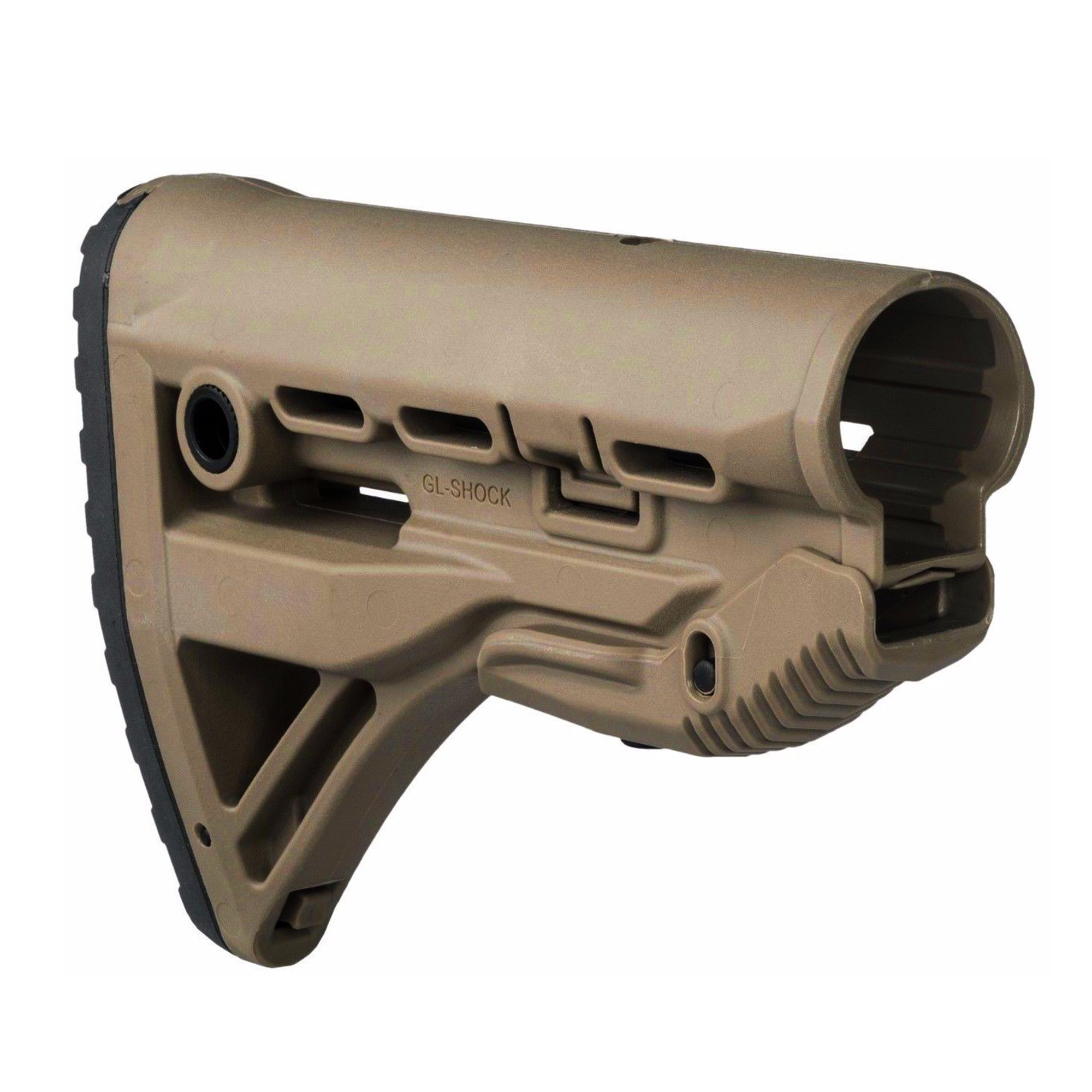Fab Defense Recoil-reducing M4/AR-15 Stock - FDE GL-Shock-FDE |
