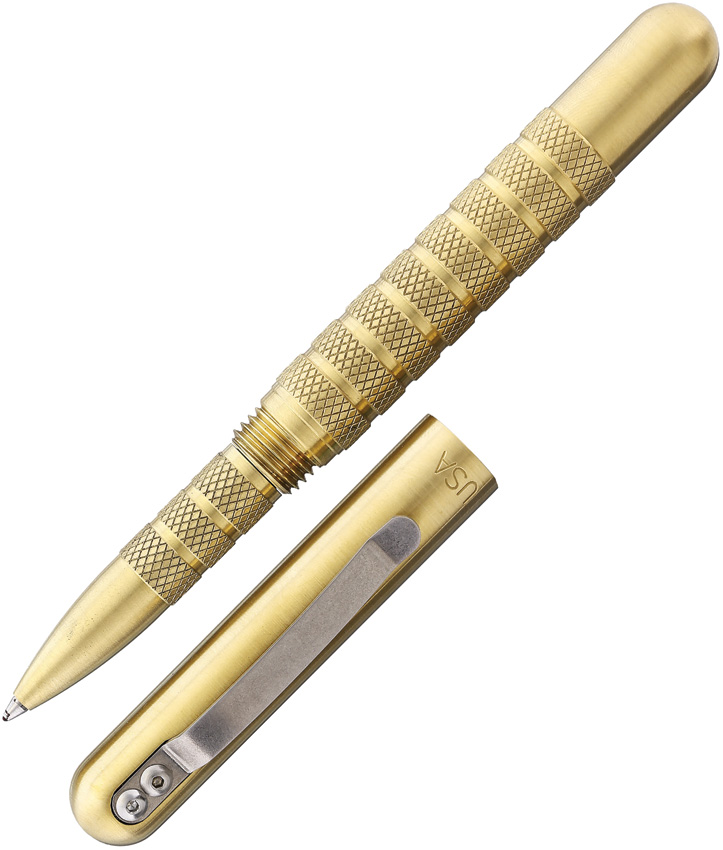 【新品•未使用】Maratac Embassy Pen Brass 真鍮 003 Maratac Limited-Edition Brass Embassy Pen (Rev 3) | Pens | Drop