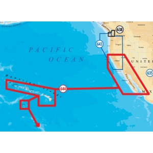 Navionics Platinum Plus Baja California and Hawaii Marine Map | w/ Free S&H