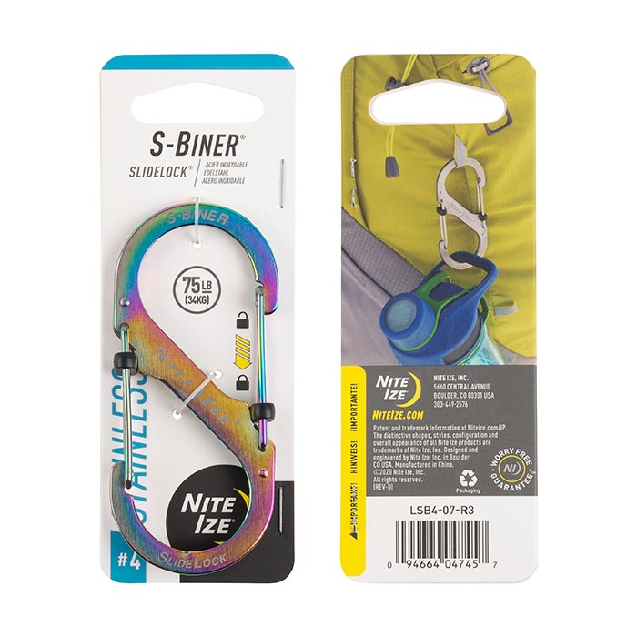 Nite Ize S-Biner Marine SlideLock No4 | Free Shipping over $49!
