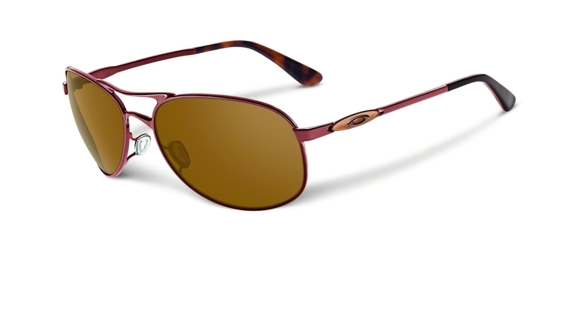 Oakley Given Sunglasses - Polished Chrome Frame and Grey 