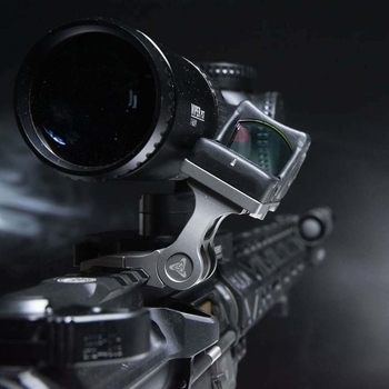 Offset Red Dot with AR Scope