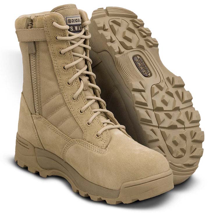 Original S.W.A.T. Classic 9in Safety Toe Side Zip Boots | Up  display picture 2