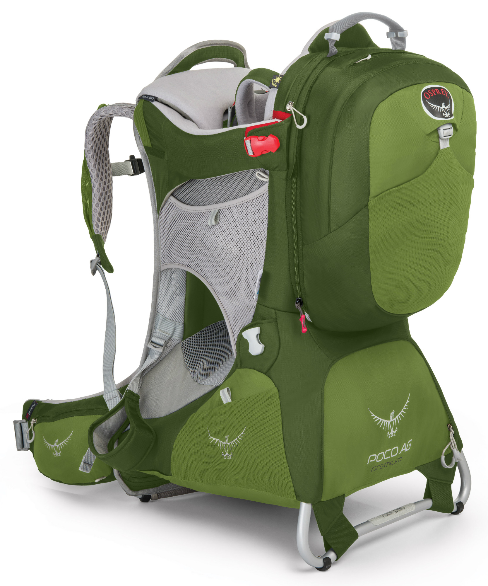 green osprey backpack carrier Poco Premium Child  Deluxe Kid Carrier for Hiking with Built-in Sunshade, Removable Daypack, and Adjustable Fit  Premium Comfort for Parent and Child, Black : Baby The unique Double Halo harness with front Osprey Green Baby Carriers, Slings