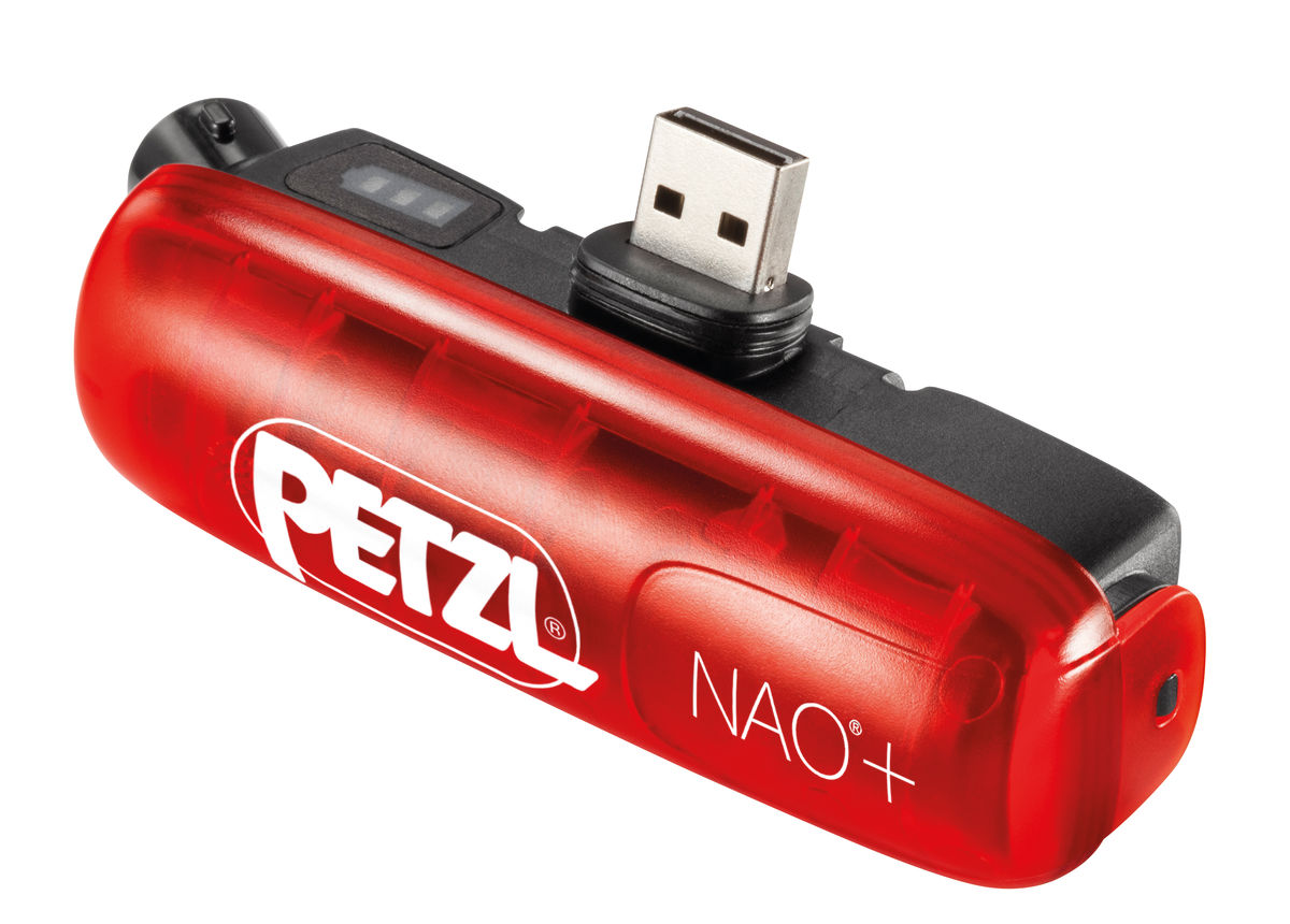 Petzl Accu Nao w/Rechargeable Battery for NAO Plus | Free