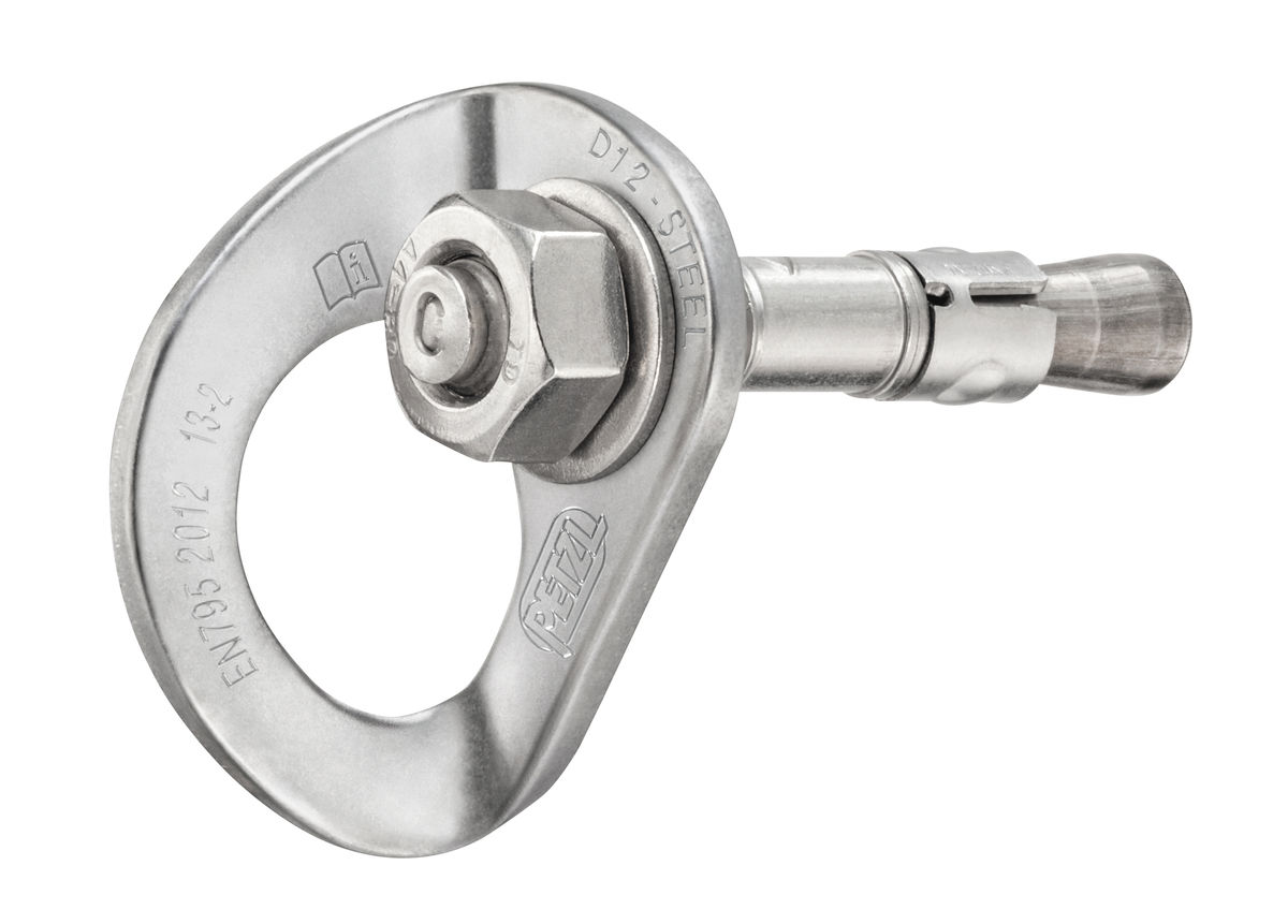 PETZL Coeur Bolt Steel Pack Of 20 - 12mm Size Anchor For Indoor Climbing Use