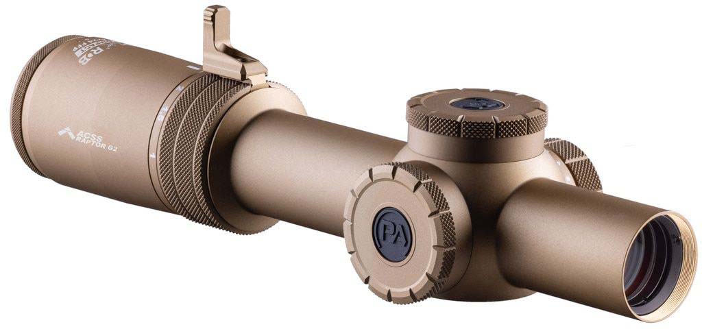 Primary Arms Compact PLxC 1-8x24mm RDB LPVO 30mm Tube Rifle Scope