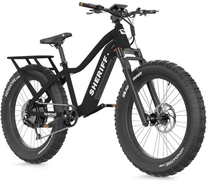 QuietKat Patrol 1000 Watt Motor Bicycle |