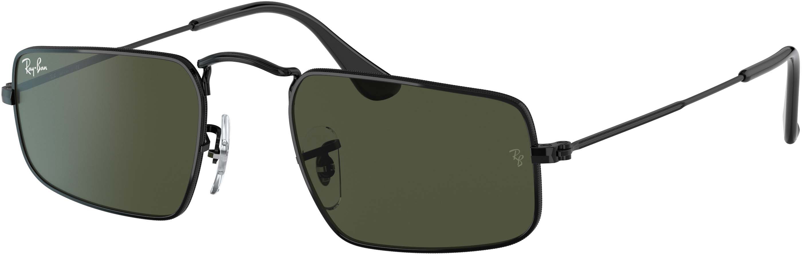 Ray-Ban Julie Black/Green RB3957 Unisex Sunglasses Ray-Ban® Julie RB3957 Rectangle Sunglasses - EuroOptica main image 3