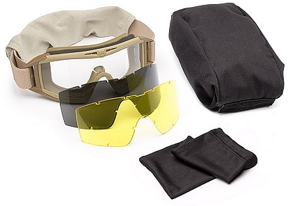 Revision Military Desert Locust - Occhiali Tattici Professionali Con Lenti Autoadattive - Foto 2