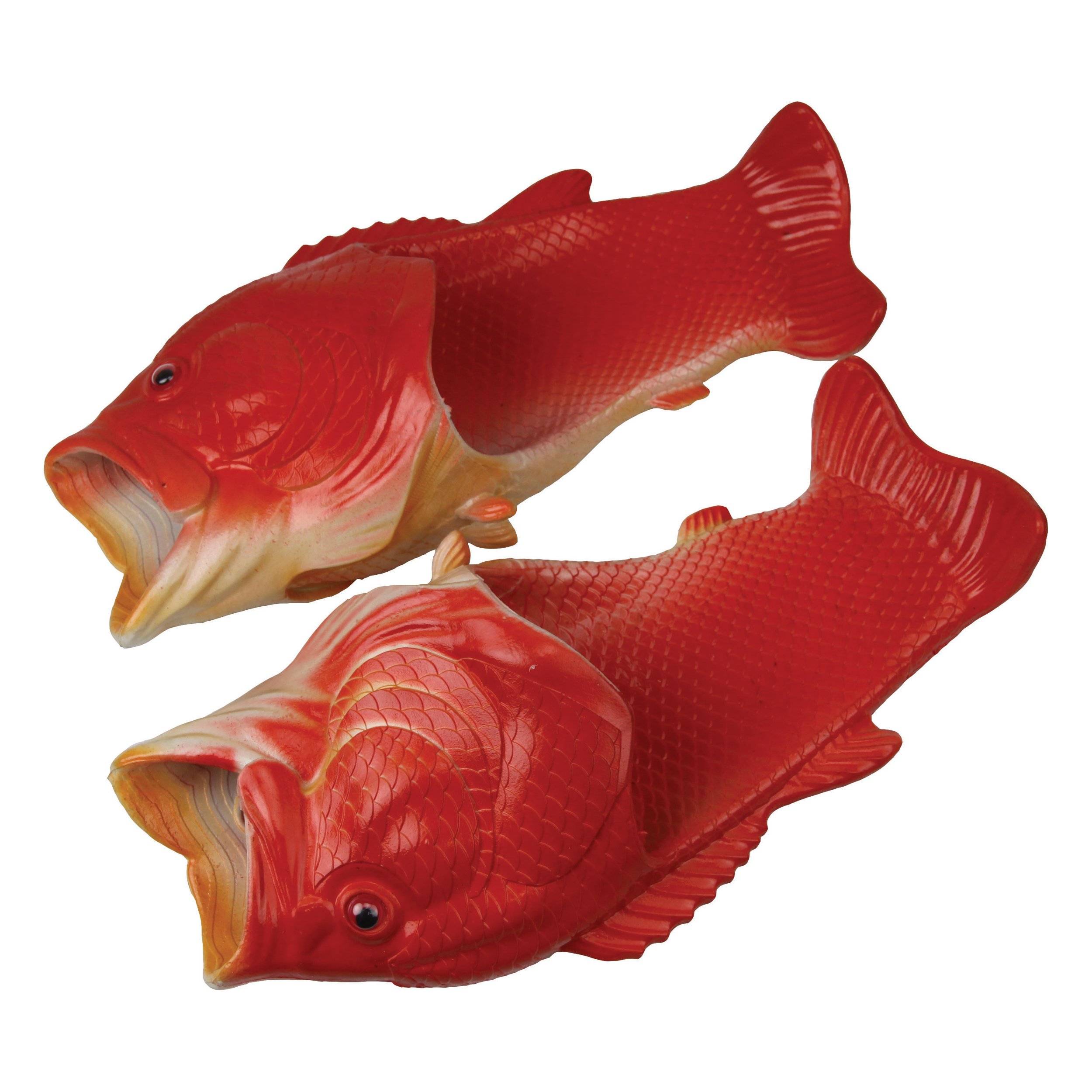 Men\'s Fish-Shaped Sandals - Red and Blue Redfish Men main image 3