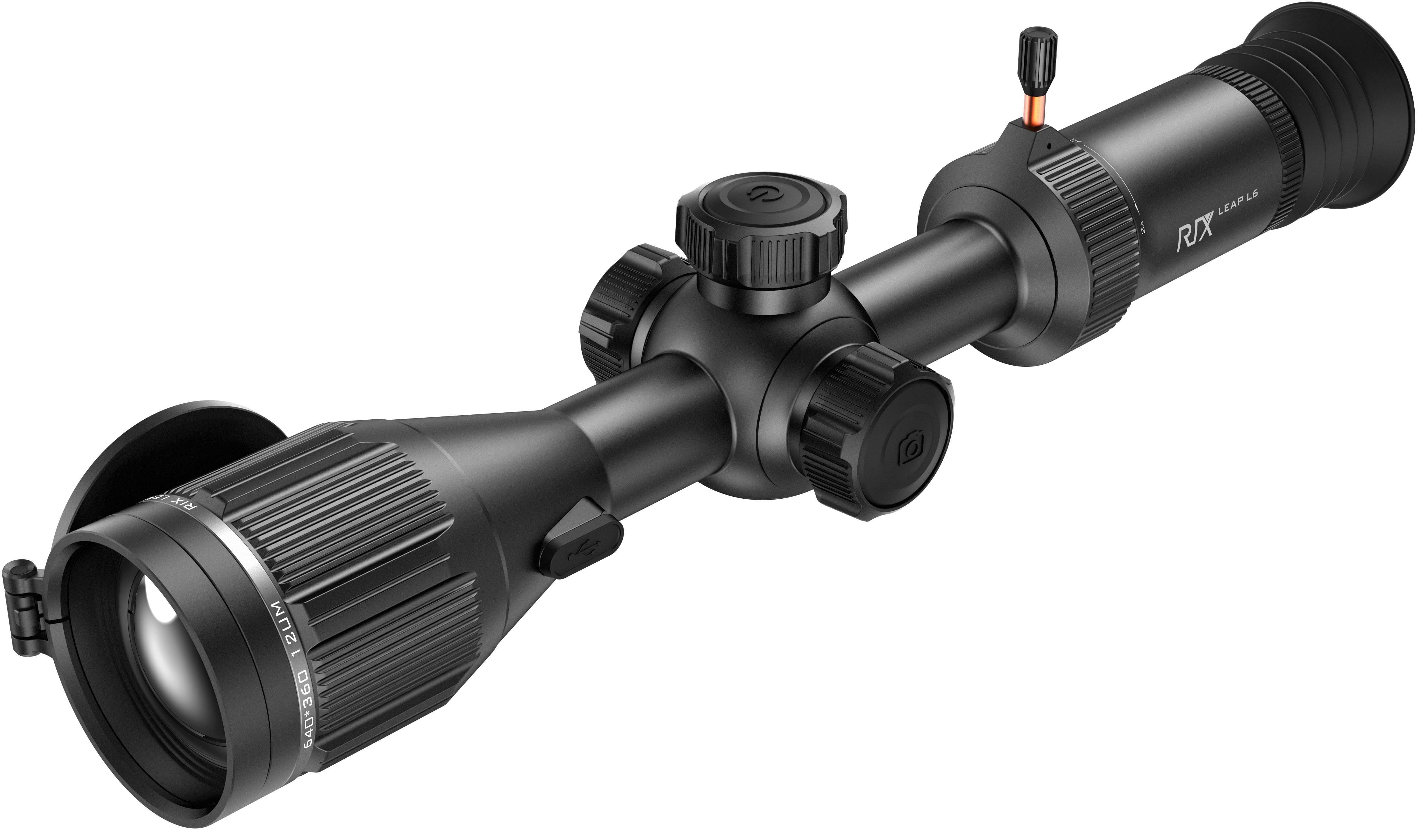RIX 2.8x7.6x50mm Leap L6 Thermal Imaging Rifle Scope, 30mm Tube