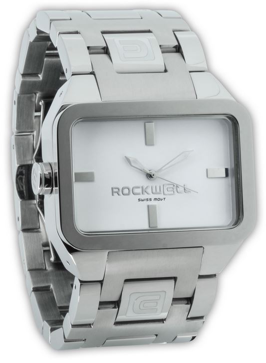 Rockwell Time Duel Time Square 46MM 3Hand Watch | Free  display picture 1